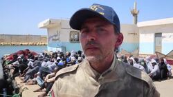 Migrant boat returned to Libya by coastguard Instructional Video