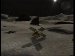 USA/SPACE: NEAR SPACECRAFT LANDS ON EROS ASTEROID News Clip