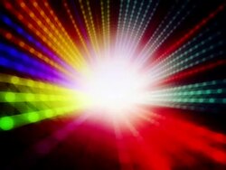 Pulsating lights loop Stock Footage