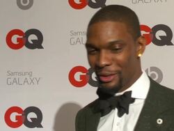 INTERVIEW - Chris Bosh at GQ And LeBron James Celebrate All Star Style And The March Issue With Special Performance By The Roots Stock Footage