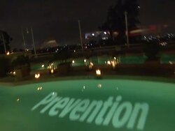 ATMOSPHERE: Signage at the Prevention Magazine Presents The 2nd Annual Prevention Honors Hollywood Heroes Event at West Hollywood CA. (Footage by WireImage Video/Getty Images Entertainment Video) Stock Footage