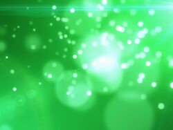 Green Bokeh Effect Stock Footage