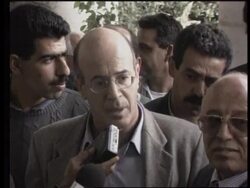 West Bank - Reactions to Clinton re-election News Clip