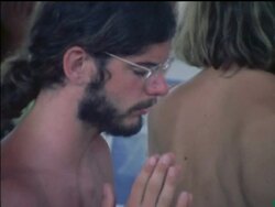 Hippies at the 'Celebration of Life' Festival Stock Footage