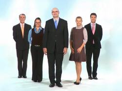 HD: Manager And His Team Stock Footage