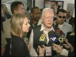 Fmr US president Carter, opposition groups on vote News Clip