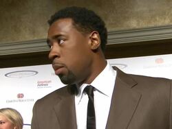 INTERVIEW: DeAndre Jordan on coming out to support his teammate Blake Griffin, why this was an event he wanted to support Stock Footage