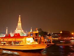 Wat Arun Temple Bangkok of Thailand Stock Footage