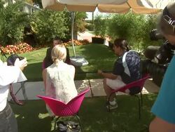 Amos Gitai at Lullaby To My Father & Carmel Interview: 69th Venice Film Festival on 9/2/12 in Venice, Italy. Stock Footage