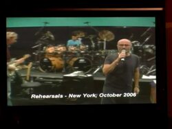 Announcement of Genesis 'Turn It On Again' Tour Dates Stock Footage