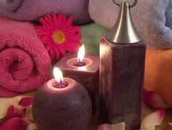 Blowing out candles Stock Footage