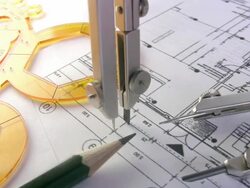 Technical Drawing "compass" HD Stock Footage