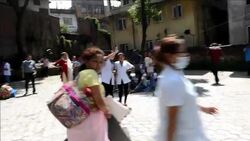 CLEAN : New quake hits shattered Nepal (2) News Clip