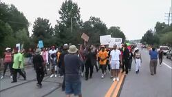 Protest march, community leaders urge residents to observe curfew News Clip