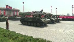 CLEAN : N Korea in mass display of military might News Clip