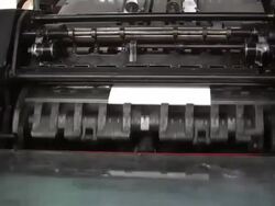 Printing Press Stock Footage