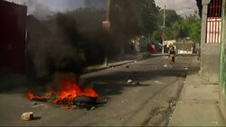 Thousands of anti-government demonstrators filled Haiti's capital to call for the resignation of the island's president and prime minister. Police fired tear gas to try to break up Friday's demonstration. (Dec. 6) News Clip