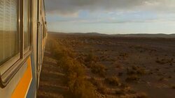 Altiplano Train Ride Stock Footage