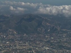 High Overhead Marseille Stock Footage