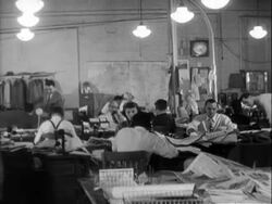 Newspaper Printing Press and Newsroom Stock Footage