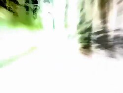 BIKING THROUGH THE PARK - highly condensed reality (loop) Stock Footage