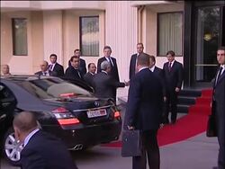 Turkish and Armenian leaders meet at hotel after "football diplomacy" News Clip