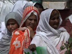 IDP camps in food-ravaged Pakistan News Clip