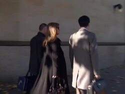 Tommy & Gail Sheridan Depart Court with Lawyer News Clip