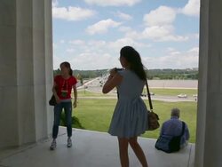 Summer Draws Tourists To Washington, D.C. Stock Footage