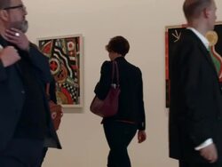 Whitney Museum Of American Art  Previews Its New Downtown Location Stock Footage