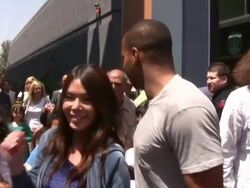 Donald Faison at Universal City Walk at the Celebrity Sightings in Los Angeles at Los Angeles CA. (Footage by WireImage Video/GettyImages) Stock Footage