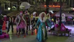 Drag queens and kings go for gold at Drag Winter Olympics News Clip
