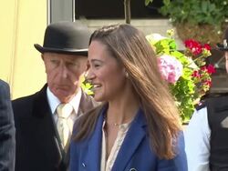 Middleton Family Depart Goring Hotel News Clip