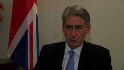 Interview with Foreign Secretary Philip Hammond News Clip
