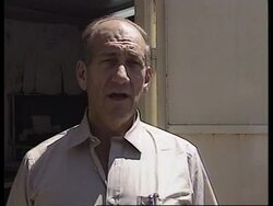 Mayor of Jerusalem visits and calls for a ground war News Clip