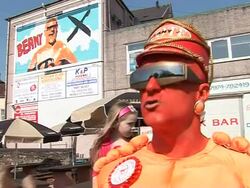 VOICED: Superhero and Raving Loony target Britain's protest votes News Clip