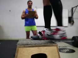 CrossFit: Workout Regimen With A Fiercely Loyal Following Stock Footage