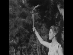 CAN 093 OLYMPIC FLAME LIGHTING CEREMONY IN ATHENS News Clip