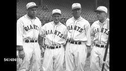 Opening Day game in 1932 between NY Giants and Philadelphia Phillies News Clip