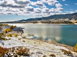 First snow Stock Footage