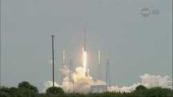 On it's second attempt this week, The Space X company launched Friday from Cape Canaveral to ferry supplies to the International Space Station. (April 18) News Clip