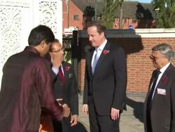 David Cameron and Samantha Cameron Attend Diwali Celebration News Clip