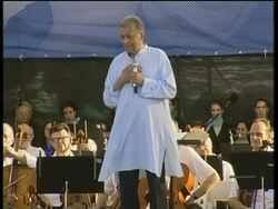 Family of captured Israeli soldier continue march, concert at Gaza border News Clip