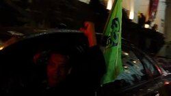 CLEAN : Ecuadors Correa thanks supporters News Clip