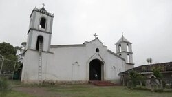 Rural church Stock Footage
