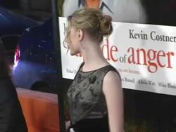 'The Upside Of Anger' Los Angeles Premiere Stock Footage