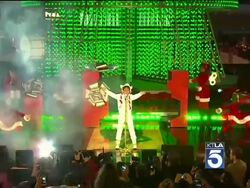 Willow Smith at the Holiday Tree Lighting At L.A. Live & Opening Of The L.A. Kings Holiday Ice at Los Angeles CA. (Footage by WireImage Video/GettyImages) Stock Footage