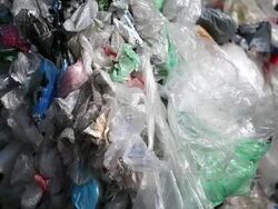 Pile of Plastic Waste PAN Stock Footage