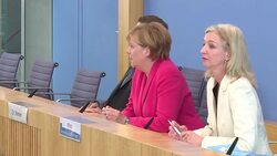 VOICED : Merkel advierte sobre crisis migratoria News Clip