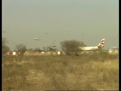 REPLAY Refueling jet emergency landing News Clip